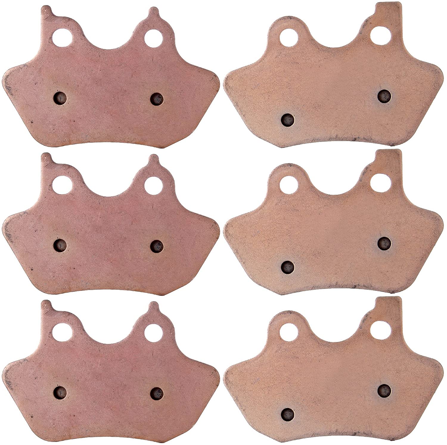 OCPTY Sintered Brake Pads FA400 Fit for 2000 2001 2002 2003 2004 2005 2006 2007 Harley Davidson Touring Flhtcu-i Electra Glide Ultra Classic Sintered Severe Duty Brake Pads