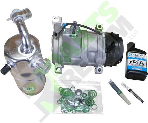 Parts Realm CO-21127AK10 Complete A/C Compressor Replacement Kit