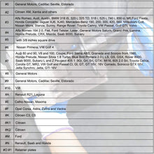 YSTOOL Universal 24PCS Brake Caliper Compression Tool Kit Wind Back Front and Rear Disc Brake Piston Brake Pad Replacement Tool Set for Most Car Truck