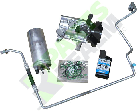 Parts Realm CO-0256RK Complete A/C AC Compressor Replacement Kit - Remanufactured