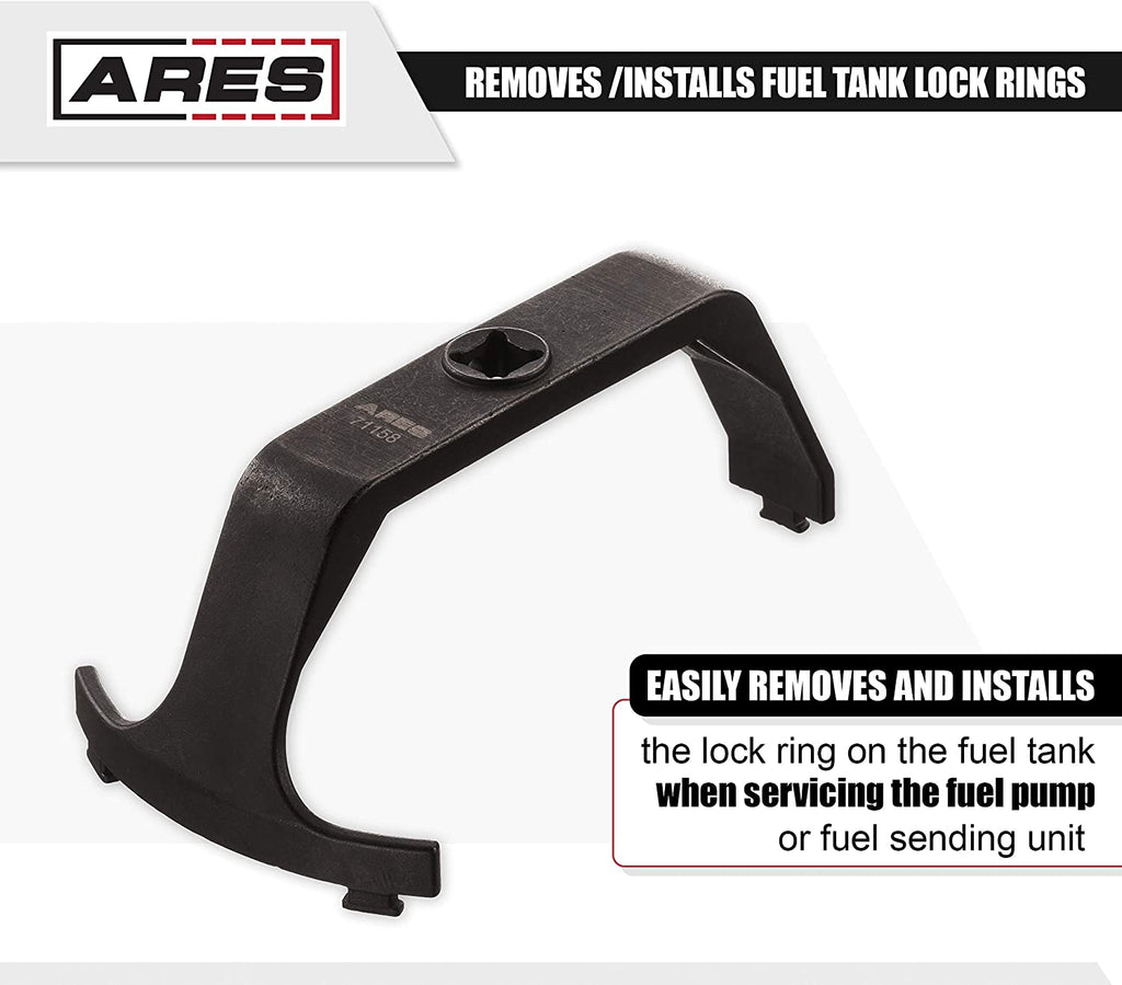 ARES 71158 Fuel Sender Lock Tool Universal Design Easily Removes a