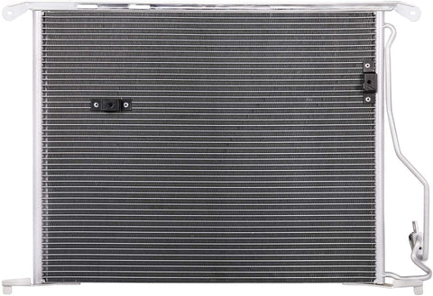 Lynol Cooling System Premium Complete Aluminum AC Condenser Replacement Compatible With Mercedes Benz 00-06 CL500 CL600 00-06 S430 S500 S55 AMG S600 07-12 SL550 SL63 4.3L 5.0L 5.5L 5.8L 6.0L 6.2L 6.3L