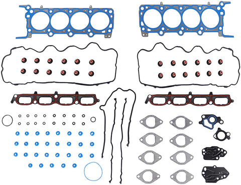 DNJ HGS4173 MLS Head Gasket Set for 2004-2006 / Ford, Lincoln/Expedition, F-150, F-250 Super Duty, F-350 Super Duty, Mark LT, Navigator / 5.4L / SOHC / V8 / 24V / 330cid / VIN 5, VIN V