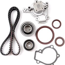 ANGLEWIDE TBK284 Timing Belt Water Pump Kits Replacement for 1999-2006 Hyundai Elantra 1999-2001 2003-2006 Hyundai Tiburon 2005 Hyundai Tucson 2004-2006 Kia Spectra 2005-2006 Kia Spectra5