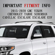 VLAND Compatible for 2015-2020 GMC Yukon Chevrolet Tahoe Suburban Cadillac Escalade Escalade ESV Roof Rack Cross Bars,US stock, delivery within 2-5 days