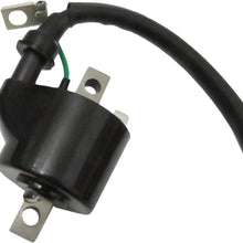 Moostore Ignition Coil and Spark Plug Repl.#3084690 for 1995-30 Polaris Sportsman Predator ScramblerCoil 500/425