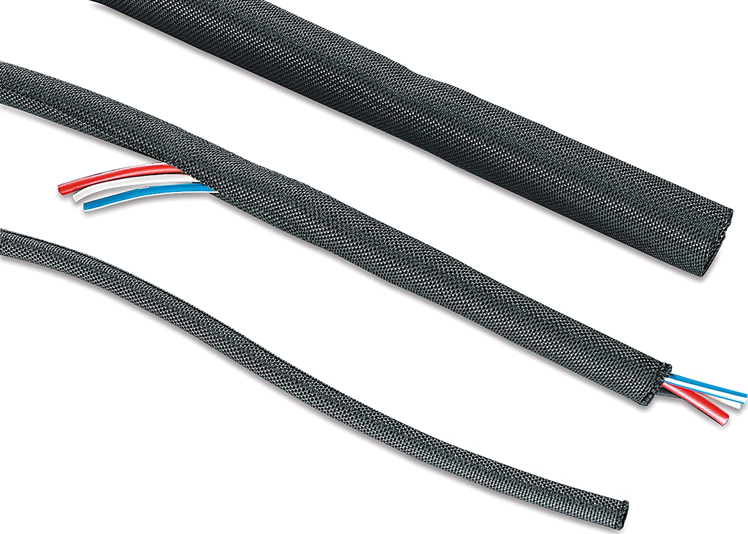 Kuryakyn 1987 Motorcycle Cable Management Sleeve: 1/4