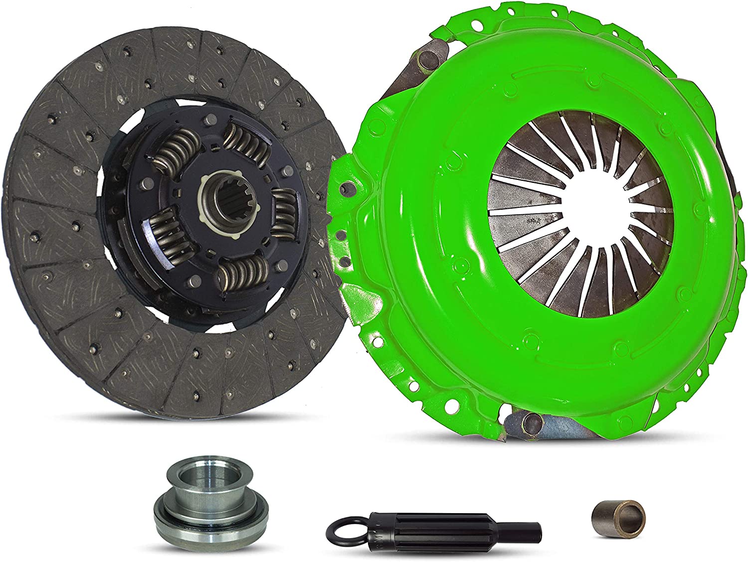 Clutch Kit Works With Chevy Gmc Astro Blazer Jimmy Sonoma Cheyenne Base LT Sport Cheyenne Silverado WT Chevy Van 1988-1995 4.3L V6 5.0L V8 GAS OHV (Clutch Disc Stage 1)