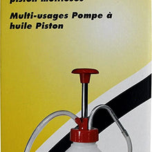 Lumax LX-1341 Multi-Purpose Oil Pump Suitable for Precise Dispensing of Fluids in Tough-to-Reach Places in Tools, Equipment, Machinery and Vehicles. 1 Qt. (1 L) Capacity Bottle.