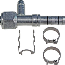 #10 AEROQUIP EZ CLIP AC HOSE FITTING FEM STR LOW SIDE CHARGE PORT 70R8201