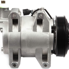 ECCPP A/C Compressor with Clutch fit for CO 10778JC 2002 2003 2004 2005 2006 Altima AC Compressor