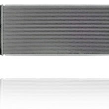 Radiator - CSF For/Fit 17-19 Chevrolet Cruze-Sedan 1.4L Turbo/1.6L Turbo-2nd Design 17-19 Hatcback-1.4L Turbo 2nd Design - Plastic Tank, Aluminum Core - 39116554