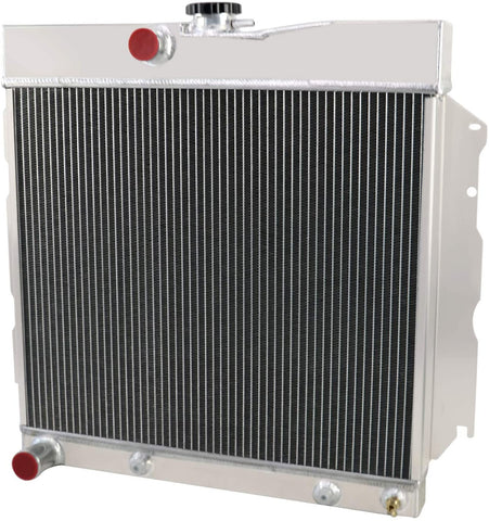 CoolingCare 4 Row Aluminum Radiator for 65-69 Coronet, 66-69 Charger, Fury 63-67/ Dodge& Plymouth Many Cars