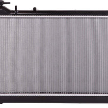 Lynol Cooling System Complete Aluminum Radiator Direct Replacement Compatible With 2003-2008 Subaru Forester Non Turbo NT H4 2.5L