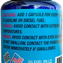 CleanBoost Fuel Pills 50 CT Bottle for Gas & Diesel Fuel