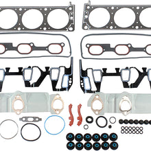 DNJ HGS3121 Graphite Head Gasket Set for 2005-2009 / Chevrolet, Pontiac/Equinox, Torrent / 3.4L / OHV / V6 / 12V / 207cid