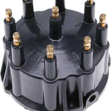 18-5273 805759Q3 Distributor Cap and Ignition Rotor Kit for Mercury Mercruiser 5.0 5.7 7.4 8.2 V8 Engine with Thunderbolt IV and V HEI Ignitions Systems Replace Sierra 18-5395 805759T3 815407A2