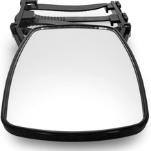 Camco 25653 Universal Clamp-On Towing Mirror (Dual View)