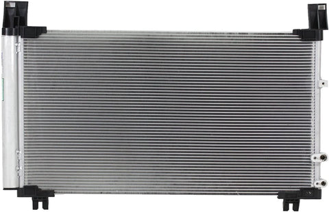 A/C Condenser - Cooling Direct Fit/For 30022 16-18 Lexus IS 250/300/200T/350 With Receiver & Dryer
