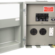 Connecticut Electric CESMPSC75GRHR 80-Amps/120240-Volt Circuit Protected RV Power Outlet