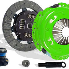 Clutch and Slave Kit works with Bronco F150 F250 F350 Eddie XL XLT Special Lightning Ranger Custom 1993-1996 5.0L V8 5.8L V8 4.9L L6 Gas OHV (Clutch Disc Stage 1)