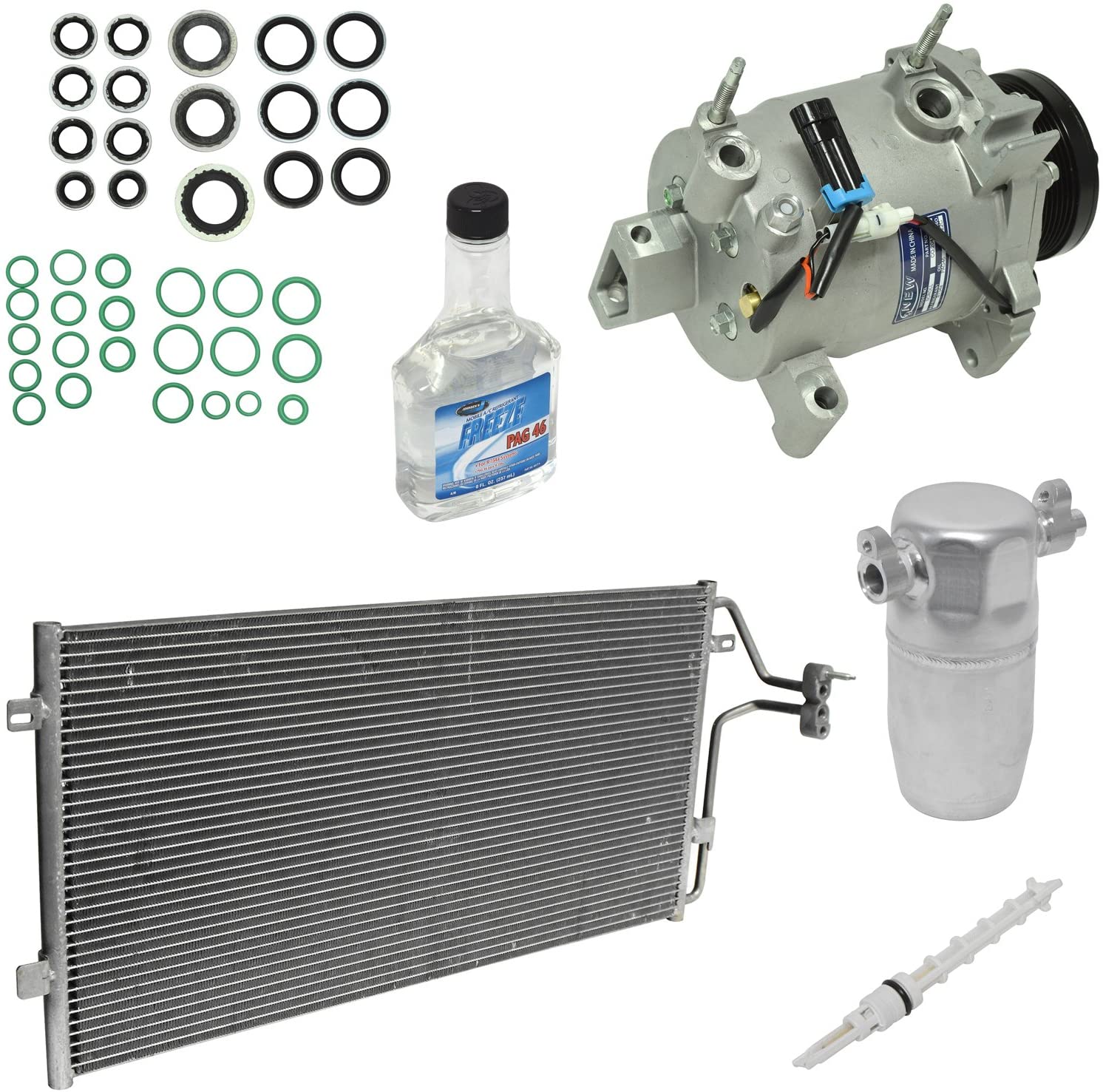 UAC KT 3572A A/C Compressor and Component Kit, 1 Pack