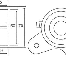 ACDelco T41037 Professional Manual Timing Belt Tensioner