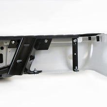 REAR BUMPER PAINTED YZ M6466A OXFORD WHITE FULL ASSY WITH SENSOR HOLE FO1103167