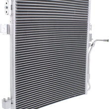 A/C Condenser Compatible with 2007-2011 Dodge Nitro Aluminum Core