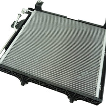AC Condenser A/C Air Conditioning with Receiver Drier for 97-99 Dodge Dakota