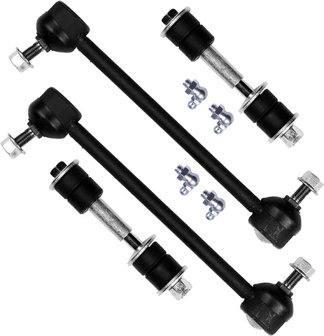 SCITOO 4pcs Suspension Kit Front Sway Bar End Link Rear Sway Bar End Link 2000 2001 2002 2003 2004 For Nissan Xterra