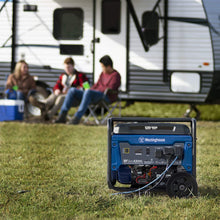 Westinghouse WGen9500DF Dual Fuel Portable Generator-9500 Rated 12500 Peak Watts Gas or Propane Powered-Electric Start-Transfer Switch & RV Ready, CARB Compliant