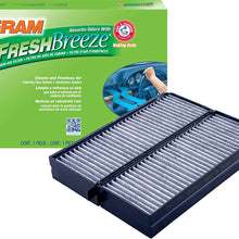 FRAM Fresh Breeze Cabin Air Filter Replacement for Car Passenger Compartment w/ Arm and Hammer Baking Soda, Easy Install, CF11182 for Select Acura and Honda Vehicles