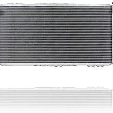 Radiator - PACIFIC BEST INC. For/Fit Mar'01-02 Mazda 626 Automatic Transmission 4Cy 2.0L - Plastic Tank, Aluminum Core - FS1K15200