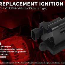 Ignition Coil Pack - Replaces 12558693, UF271, 5C1083, D581 - Compatible with Chevy, GMC & Cadillac Vehicles - Escalade, Silverado, Avalanche, Express 3500, Suburban, Tahoe, Sierra, Savana, Yukon XL