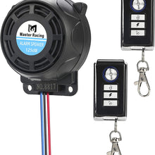 Rupse Wireless Alarm System Motorcycle Bicycle Bike Anti Theft Security Burglar Double Remote Control Warner Horn Adjustable Sensitivity