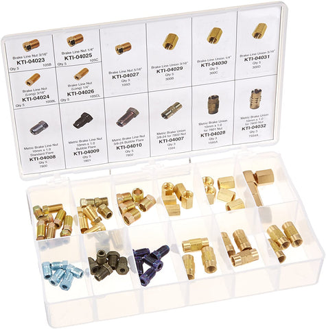 K Tool International KTI (KTI-00005) Brake Line Fitting Kit