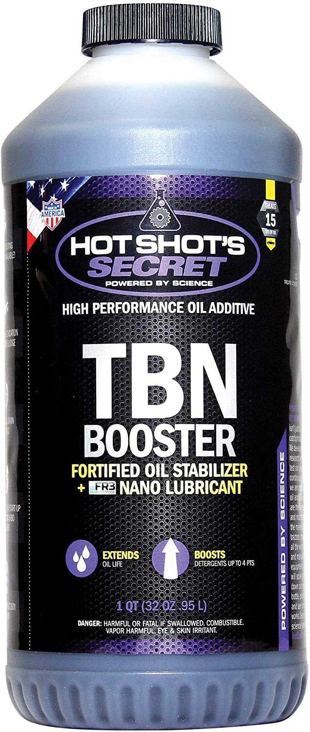 Hot Shot's Secret HSSTBN32Z TBN Booster Oil Additive, 32 fl. oz