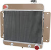 OzCoolingParts 4 Row Core All Aluminum Radiator for 1962-1967 63 64 65 66 Chevy II, Nova Inline w/ V8 Conversion