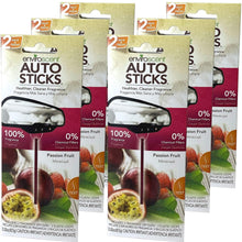 Enviroscents Auto Sticks Natural Car Air Fresheners, 6-Pack with 12 Sticks (New Car)