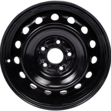 Dorman 939-106 Steel Wheel with Black Painted Finish (16x6.5"/5x115mm)