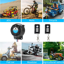 Rupse Wireless Alarm System Motorcycle Bicycle Bike Anti Theft Security Burglar Double Remote Control Warner Horn Adjustable Sensitivity