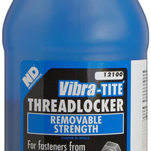 Vibra-TITE 121 Medium Strength Removable Anaerobic Threadlocker, 10ml Bottle, Blue