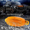 ZJUSDO Ford Grill Lights Smoked Lens Amber Grill Lights with Connectors for Ford F150 F250 F350 Raptor 2004-2019