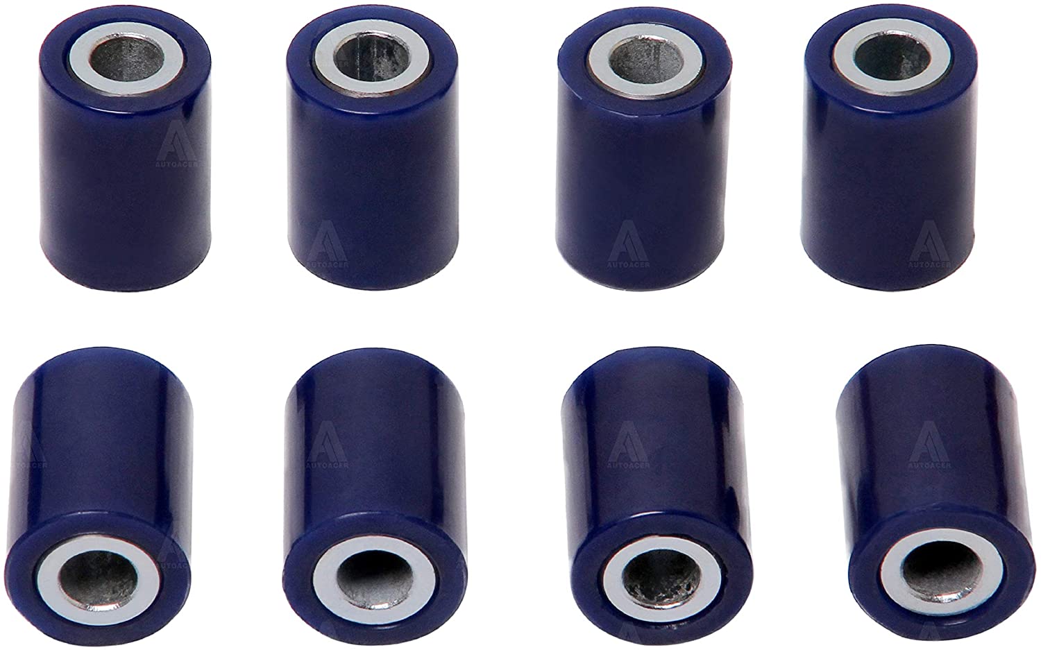 AUTOACER - 8 Piece Rear Upper & Lower Wishbone Control Arm Polyurethane Bushing Kit - Compatible with Mini Cooper