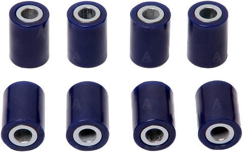 AUTOACER - 8 Piece Rear Upper & Lower Wishbone Control Arm Polyurethane Bushing Kit - Compatible with Mini Cooper