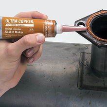 Permatex 81878 Ultra Copper Maximum Temperature RTV Silicone Gasket Maker, 3 oz. Tube