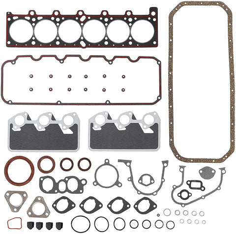 DNJ FGS8046 Full Gasket Sealing Set For 1987-1993 BMW 325i, 325is, 325iX, 525i 2.5L SOHC L6 12V 152cid M20