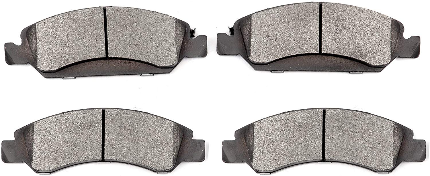 Brake Pads,ECCPP 4pcs Front Ceramic Disc Brake Pads Kits fit for 2008-2015 Cadillac Escalade,2008-2015 Chevrolet Silverado 1500,2009-2014 GMC Savana 1500,2011-2014 GMC Yukon