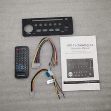 iRV Technology iRV32V2 AM/FM/CD/DVD/MP3/MP4/HDMI in&Out w/ARC/Digital 2.1/Surround Sound/Bluetooth/CEC/NFC,3 Zones Wall Mount RV Radio Stereo w/APP Control, USB Using 5V Charging Both Android&Apple